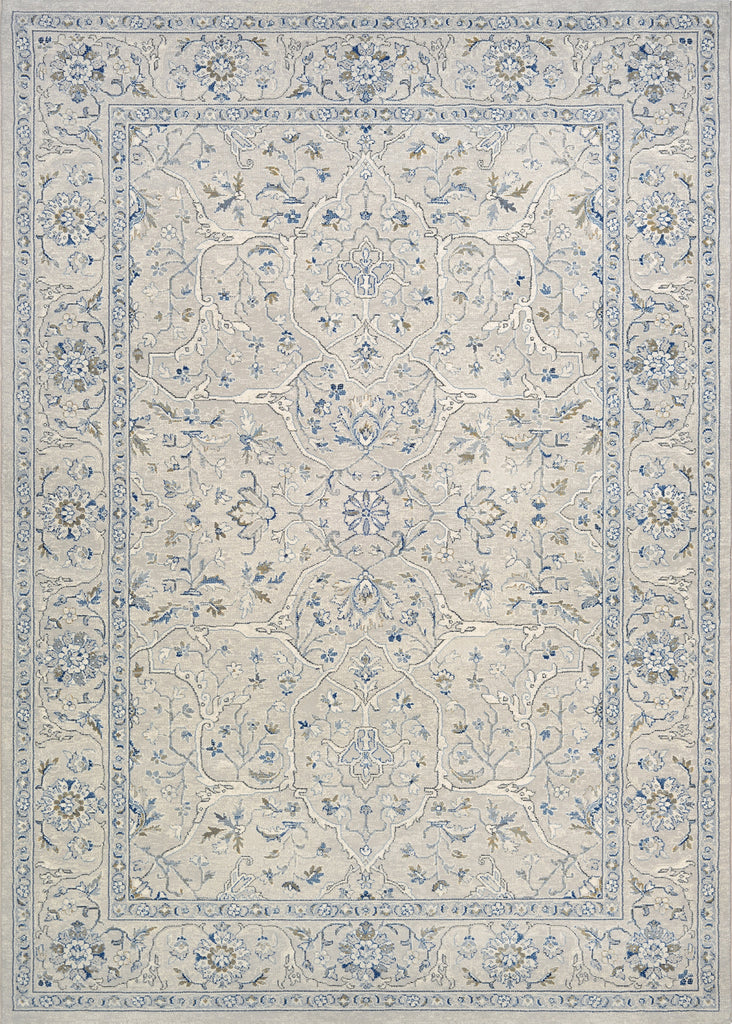 Couristan Sultan Treasures Floral Yazd Grey Area Rug main image