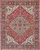 Feizy Piraj 6453F Red/Gray Area Rug