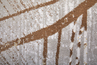 Feizy Waldor 39NBF Taupe/Brown/Silver Area Rug