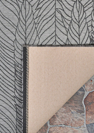 Couristan Dolce Majorelle Silver-black Area Rug Main