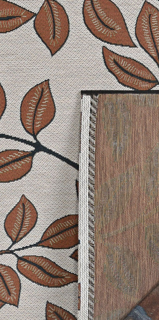 Couristan Dolce Summer Ivy Ivory Terracotta Area Rug Main