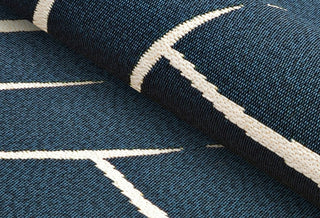 Couristan Dolce Parquet Ink Area Rug Detail Image