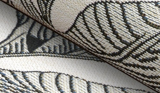 Couristan Dolce Flora Snow Area Rug Detail Image