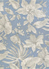Couristan Dolce Flora Ice Area Rug main image