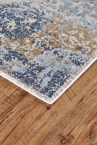 Feizy Marigold 3831F White/Light Blue Area Rug