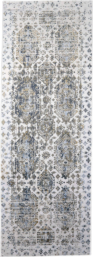 Feizy Marigold 3832F White/Gray Area Rug