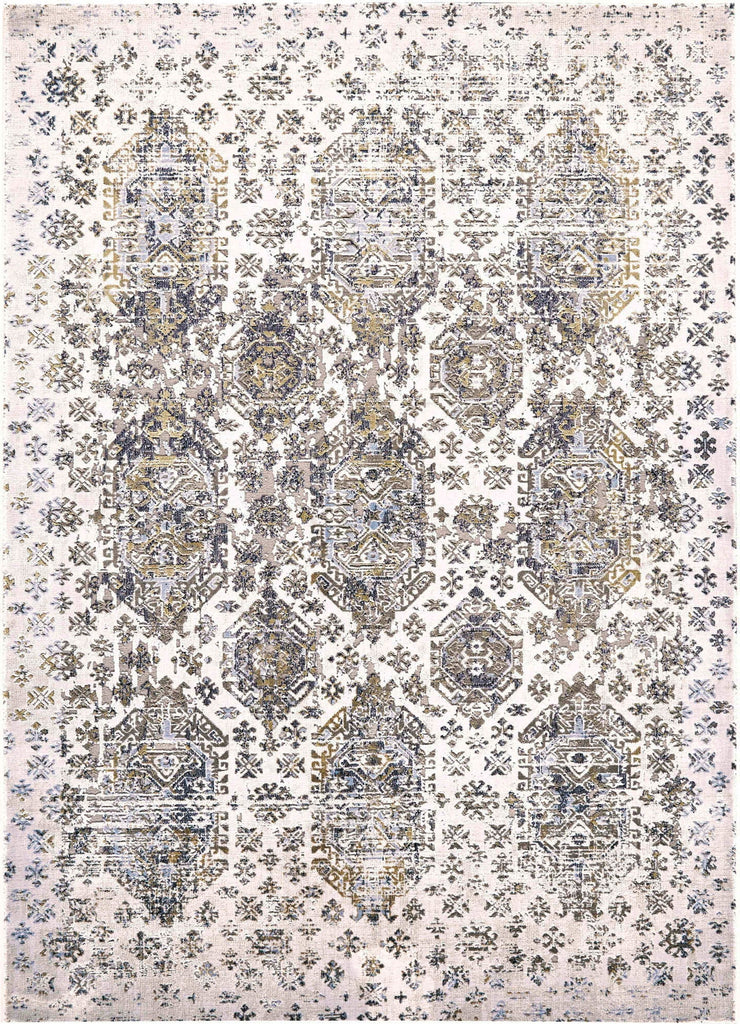 Feizy Marigold 3832F White/Gray Area Rug