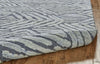 Havila Fine Rugs Newaz R1060 Light Blue/Dark Gray Area Rug