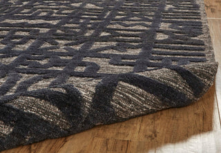 Havila Fine Rugs Newaz R1062 Black/Dark Gray Area Rug