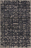 Havila Fine Rugs Newaz R1062 Black/Dark Gray Area Rug