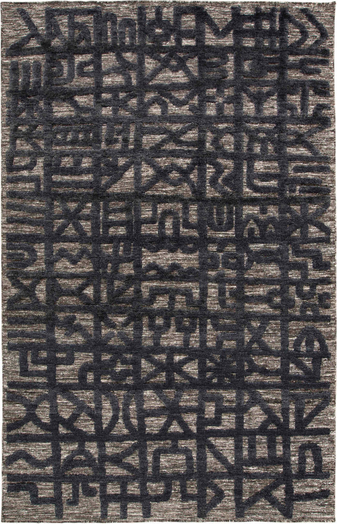 Havila Fine Rugs Newaz R1062 Black/Dark Gray Area Rug