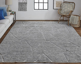 Havila Fine Rugs Newaz H1926 Gray Area Rug Lifestyle Image Feature