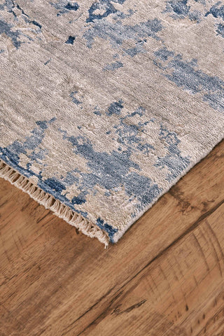 Havila Fine Rugs Bernard H1299 Blue/Silver Area Rug