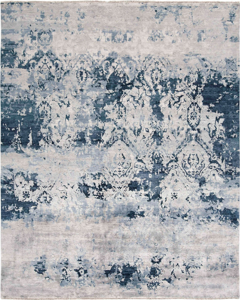 Havila Fine Rugs Bernard H1299 Blue/Silver Area Rug