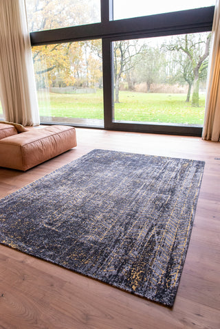 Louis De Poortere Mad Men Jacob's Ladder 8422 Broadway Glitter Area Rug Lifestyle Image Feature