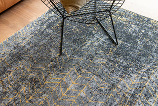 Louis De Poortere Mad Men Jacob's Ladder 8422 Broadway Glitter Area Rug Lifestyle Image Feature