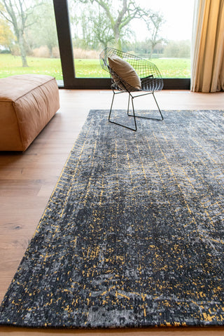 Louis De Poortere Mad Men Jacob's Ladder 8422 Broadway Glitter Area Rug Lifestyle Image Feature
