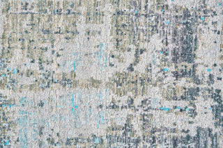 Feizy Wexford 6410F Ice/Blue Area Rug Corner Image