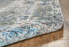 Feizy Wexford 6410F Ice/Blue Area Rug Detail Image