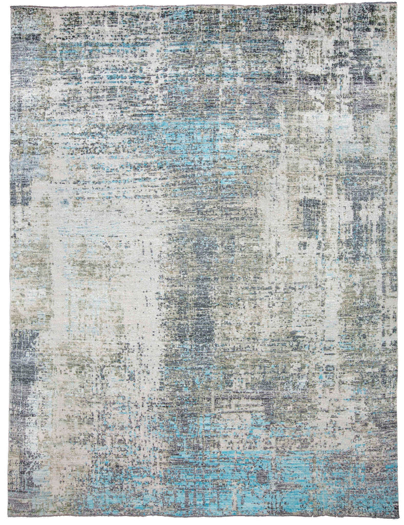 Feizy Wexford 6410F Ice/Blue Area Rug main image