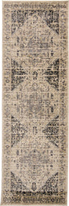 Feizy Grayson 3579F Charcoal/Beige Area Rug