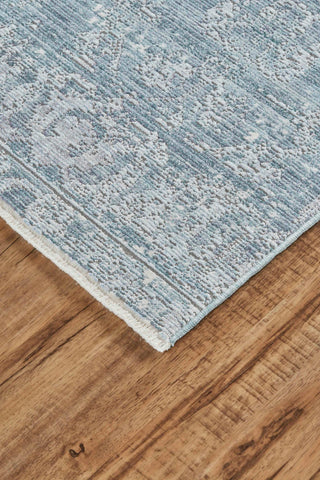 Feizy Cecily 3595F Teal/Gray Area Rug