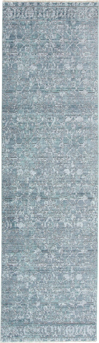 Feizy Cecily 3595F Teal/Gray Area Rug