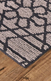 Feizy Asher 8766F Gray/Black Area Rug