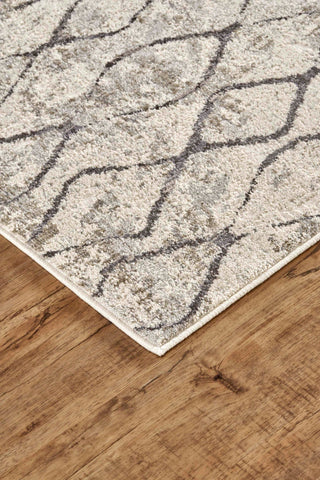 Feizy Kano 3872F Ivory/Gray Area Rug