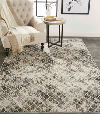 Feizy Kano 3873F Ivory/Gray Area Rug