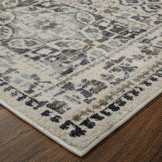 Feizy Kano 3874F Ivory/Gray Area Rug