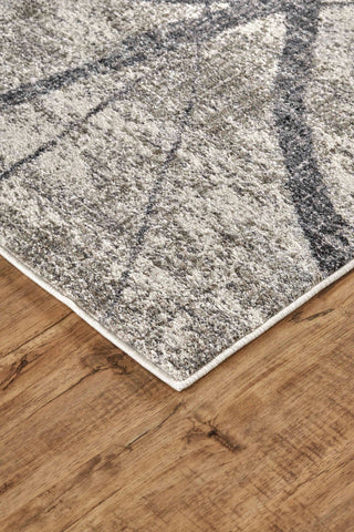 Feizy Kano 3877F Gray Area Rug