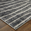 Feizy Kano 39LIF Black/Gray/Ivory Area Rug