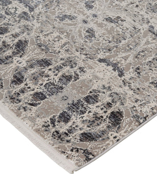 Feizy Cadiz 3990F Gray/Taupe/Ivory Area Rug