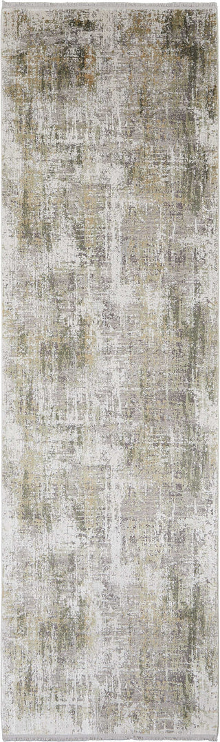 Feizy Cadiz 39FXF Green/Gray Area Rug