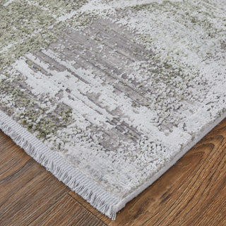 Feizy Cadiz 39N5F Gray/Green/Silver Area Rug