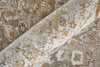 Feizy Cadiz 39SZF Ivory/Gray/Gold Area Rug Detail