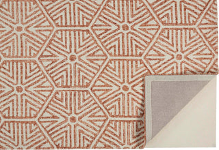 Feizy Rhett I8067 Rust Area Rug