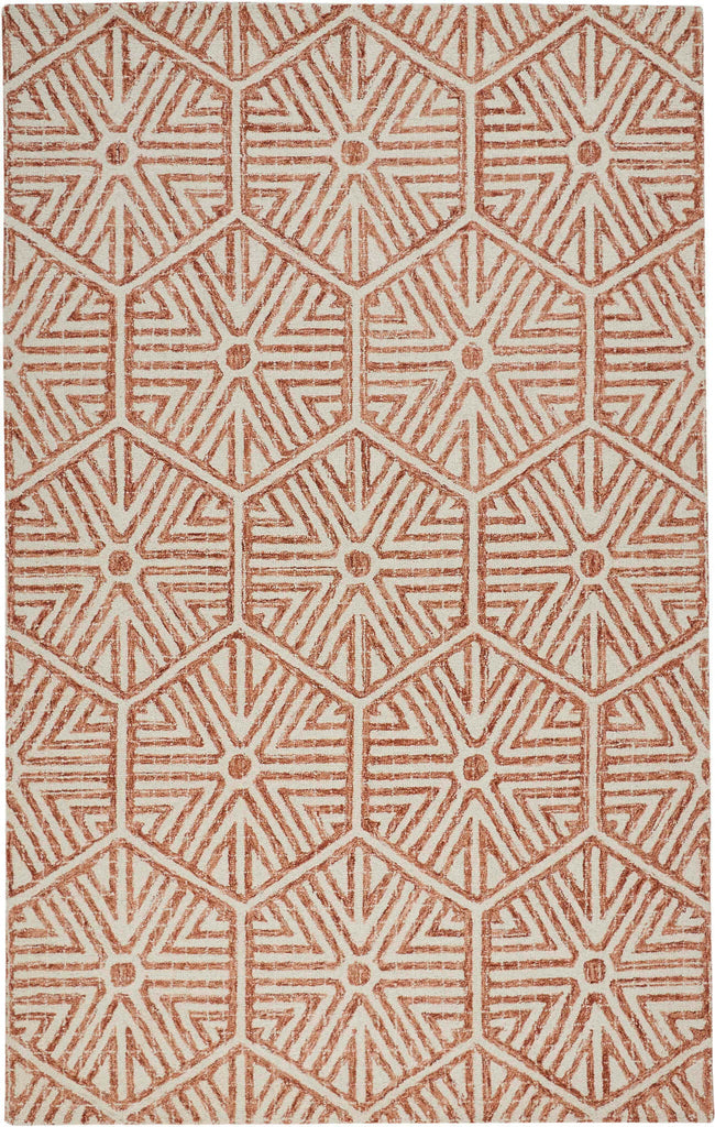 Feizy Rhett I8067 Rust Area Rug