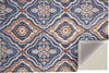 Feizy Rhett I8072 Blue/Rust Area Rug