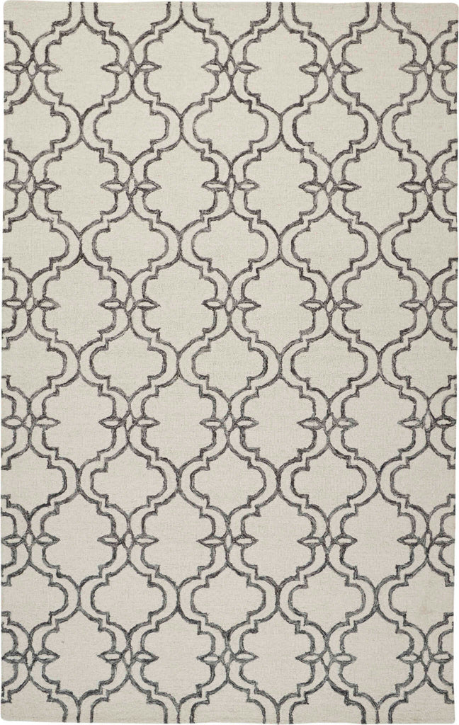 Feizy Rhett I8079 Charcoal/Ivory Area Rug