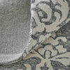Feizy Belfort 8A26F Gray/Ivory/Black Area Rug Detail Image