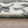 Feizy Belfort 8A26F Gray/Ivory/Black Area Rug Lifestyle Image Feature