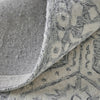 Feizy Belfort 8A27F Gray/White Area Rug Detail Image