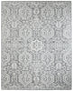 Feizy Belfort 8A27F Gray/White Area Rug main image