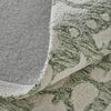 Feizy Belfort 8A28F Ivory/Green Area Rug Detail Image