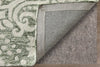 Feizy Belfort 8A28F Ivory/Green Area Rug Detail Image