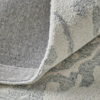 Feizy Belfort 8A29F Ivory/Gray Area Rug Detail Image
