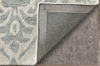 Feizy Belfort 8A29F Ivory/Gray Area Rug Detail Image