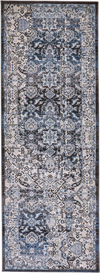 Feizy Ainsley 3898F Charcoal/Tan Area Rug